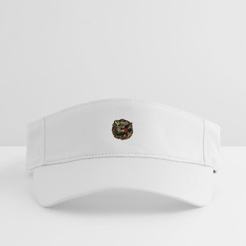 Strings Through Time - Romantic Vinyl Orchestra Recycled Sun Visor Cap