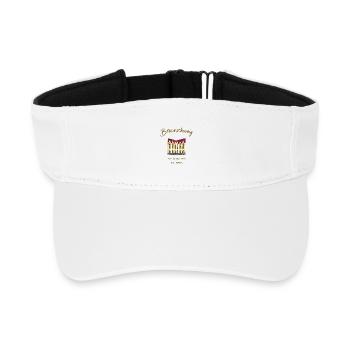 Rathaus Braunschweig, Niedersachsen - Recyceltes Visor Cap - Weiß - Vorne