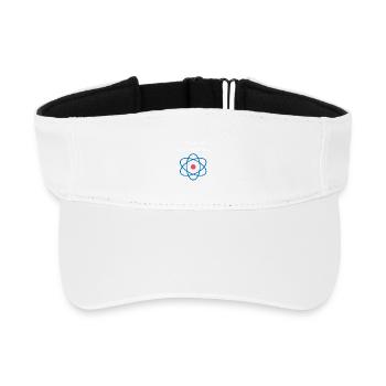 AI Chat - Recyceltes Visor Cap - Weiß - Vorne