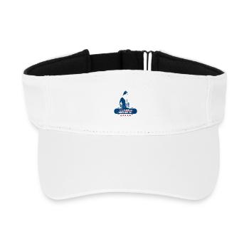 Skate Seele - Recyceltes Visor Cap - Weiß - Vorne