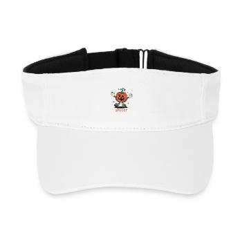 Spooky Halloween  - Recyceltes Visor Cap - Weiß - Vorne