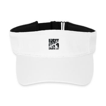 Husky Dad Nebelstern - Recyceltes Visor Cap - Weiß - Vorne