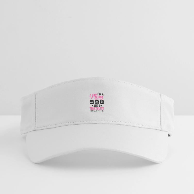 Ich Bin Eine Mutter Und Ein Triathlet Recyceltes Visor Cap