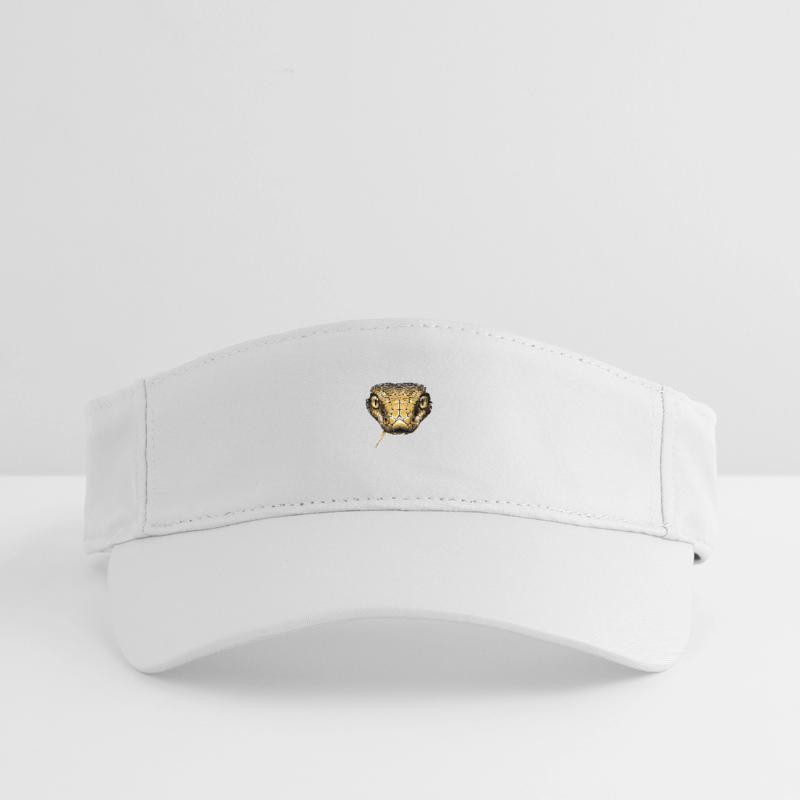 Snake Python Cobra Mamba Rattlesnake Snake Recycled Sun Visor Cap