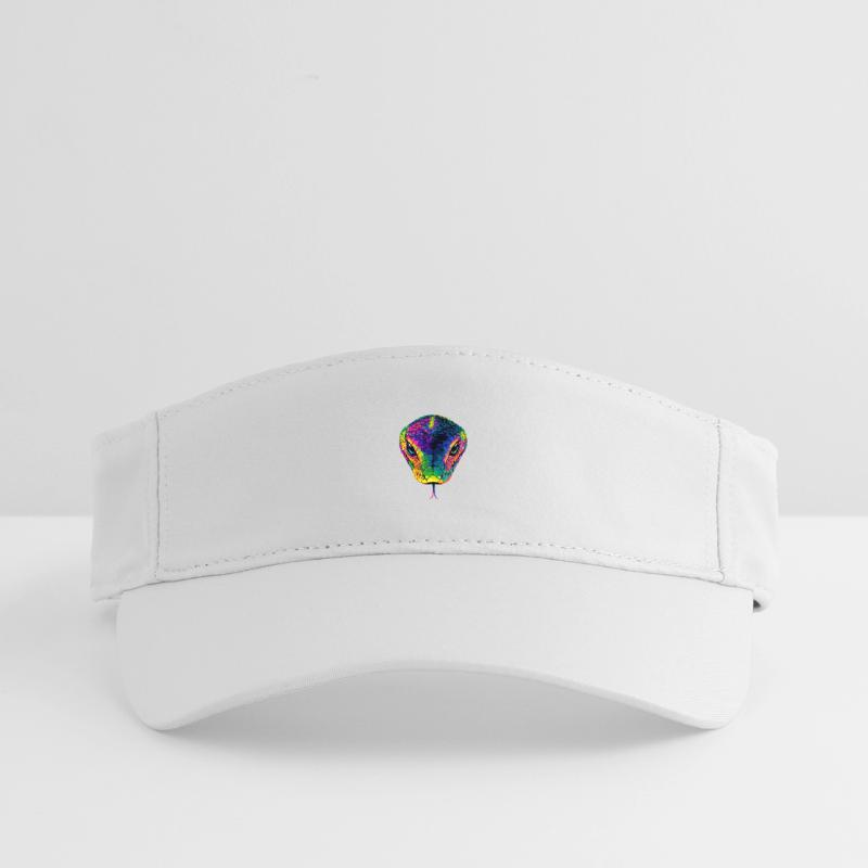 Schlange Python Kobra Mamba Klapperschlange Snake Recyceltes Visor Cap