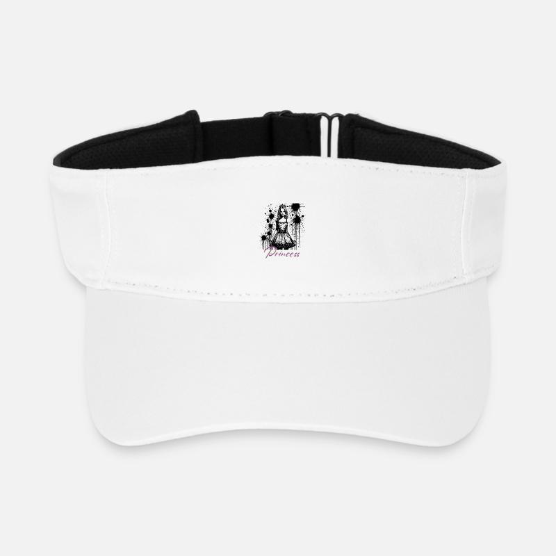Princess - Recyceltes Visor Cap - Weiß