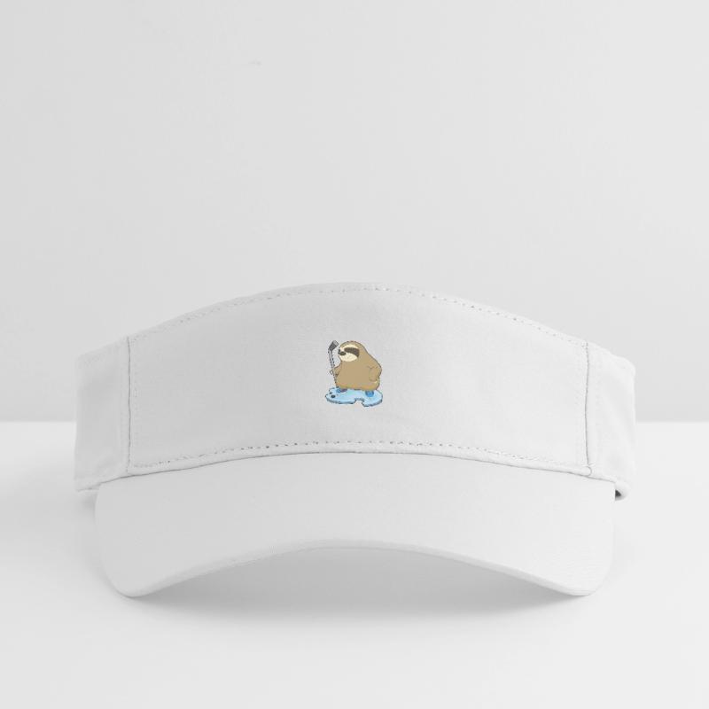 Faultier Eishockey Eishockeyschläger Recyceltes Visor Cap