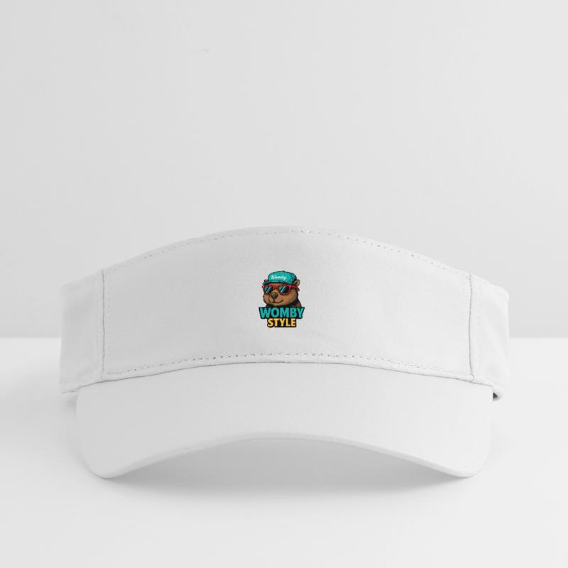 Womby Style Biber mit Sonnenbrillen Recyceltes Visor Cap