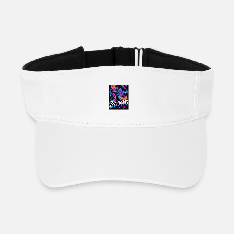 Schütze - Recyceltes Visor Cap - Weiß