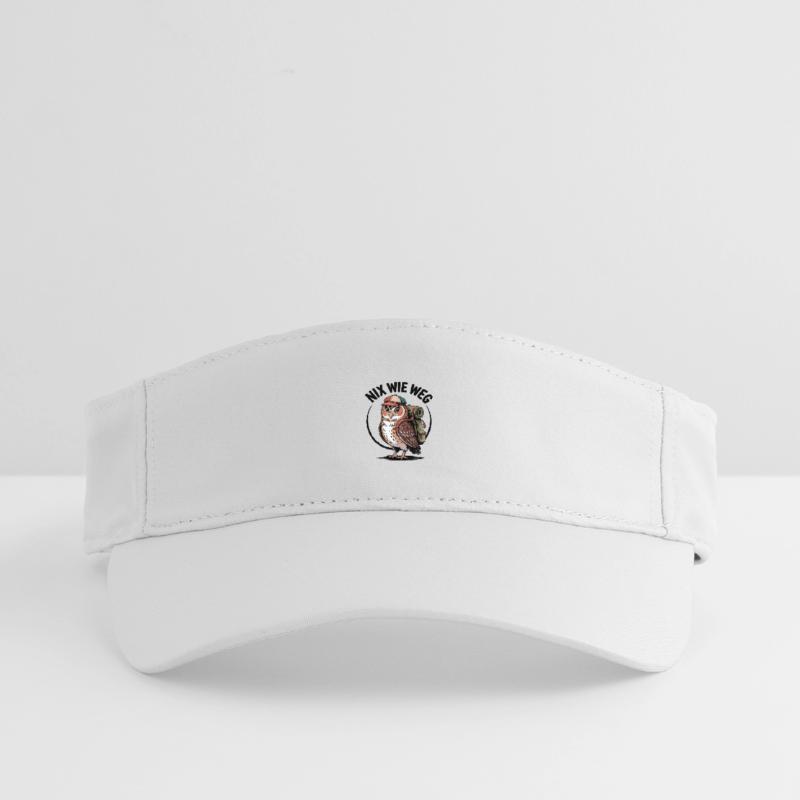 Wander-Eule mit Rucksack Recyceltes Visor Cap