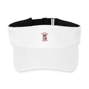 Every Good and Perfect Gift – James 1:17 Christmas - Recycled Sun Visor Cap - white - Front