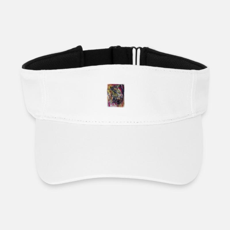 Seahorse - Recycled Sun Visor Cap - white