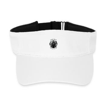 Lone Wolf Commando - Tactical Alpha Soldier - Recycled Sun Visor Cap - white - Front