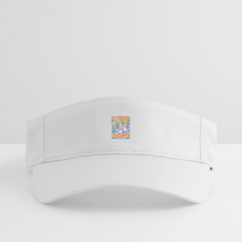Remote Developer My Passion My Software Engineer Recycled Sun Visor Cap