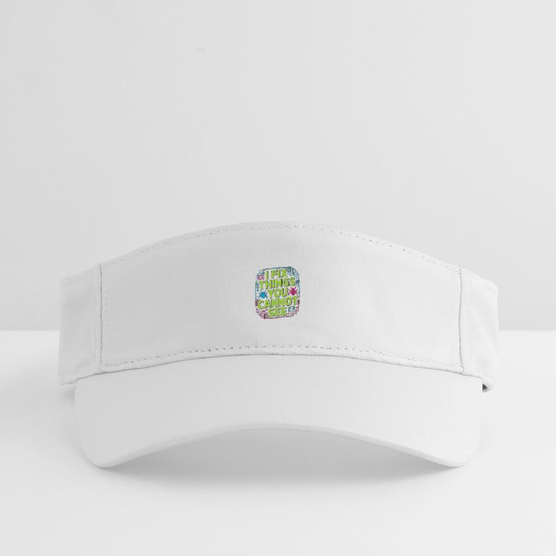 Game Developer I Fix Things Software Developer Recyceltes Visor Cap