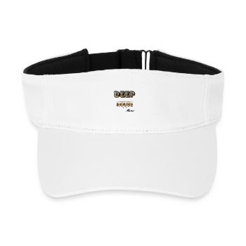 Maison profonde. - Visière de sport recyclée - blanc - Devant