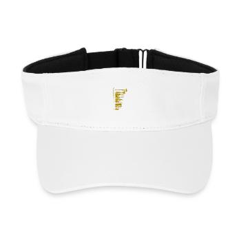 Werkzeug - Recyceltes Visor Cap - Weiß - Vorne