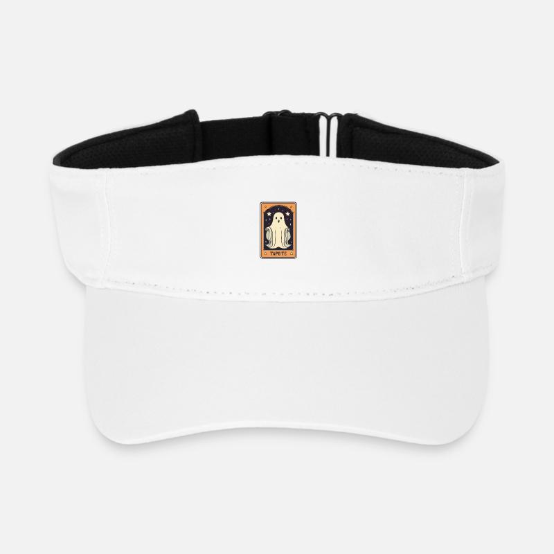 Tarot Geist Karte - Recyceltes Visor Cap - Weiß