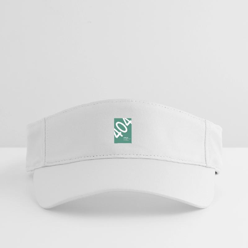 Error 404 Motivation Not Found Recyceltes Visor Cap