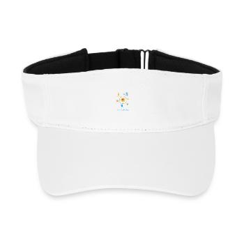 La Dolce Vita - Italian dictionary - Recycled Sun Visor Cap - white - Front