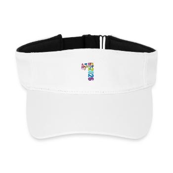 Kita Abgänger 2026 - Recyceltes Visor Cap - Weiß - Vorne