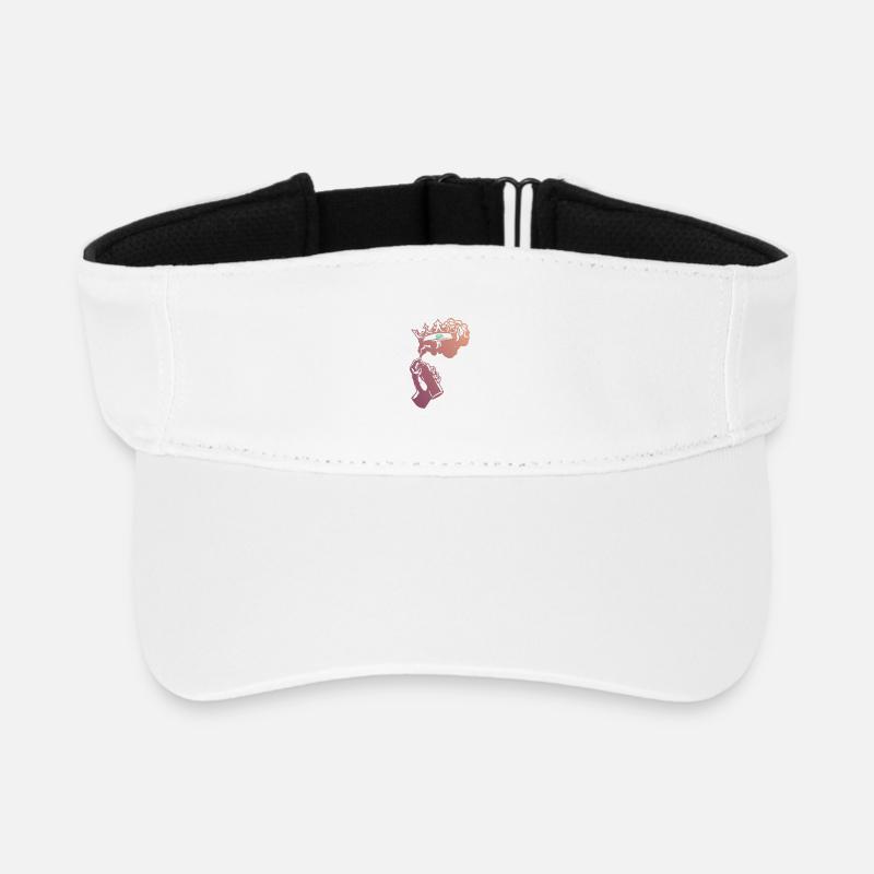 Royal Vape Mist - Recyceltes Visor Cap - Weiß