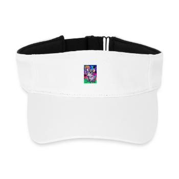 Koala - Recyceltes Visor Cap - Weiß - Vorne