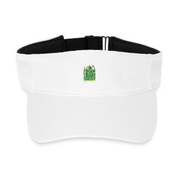 Green Cities Future - Recycled Sun Visor Cap - white - Front