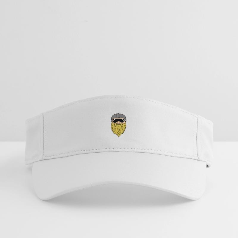 Bart Ziegenbart Bartfrisur Schnurrbart Bartträger Recyceltes Visor Cap