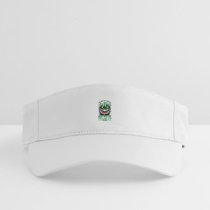 Ich bin eins in einer Melone. Leg dich mit mir an, Summerween Recyceltes Visor Cap
