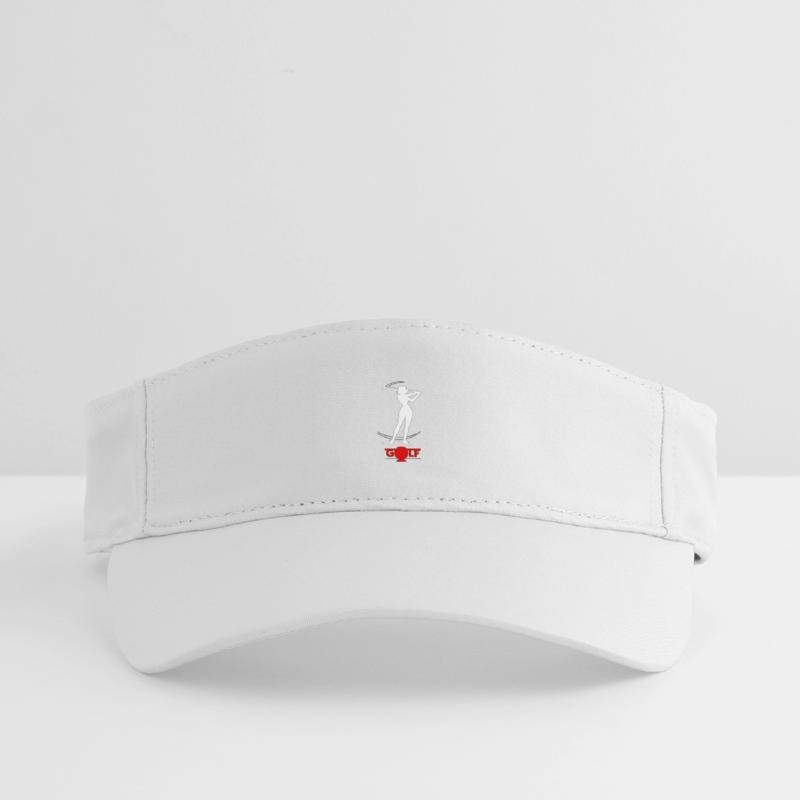 Retro-Golfer Recyceltes Visor Cap