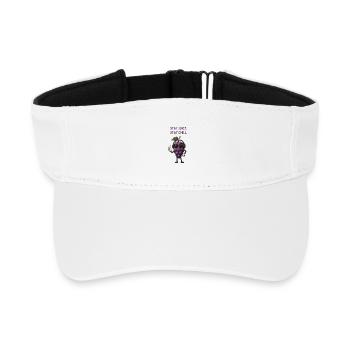 Mode Chill Raisin Juteux - Visière de sport recyclée - blanc - Devant