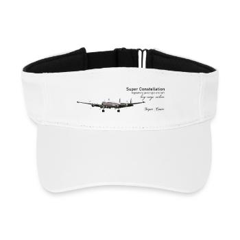 Super Constellation - Recycled Sun Visor Cap - white - Front