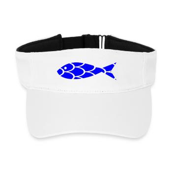 Jahrestag. Jubiläumsdekade. Humor. komisch - Recyceltes Visor Cap - Weiß - Vorne