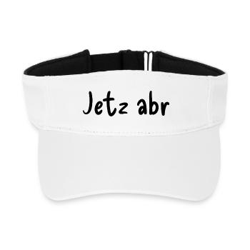 Maintenant abr - Visière de sport recyclée - blanc - Devant