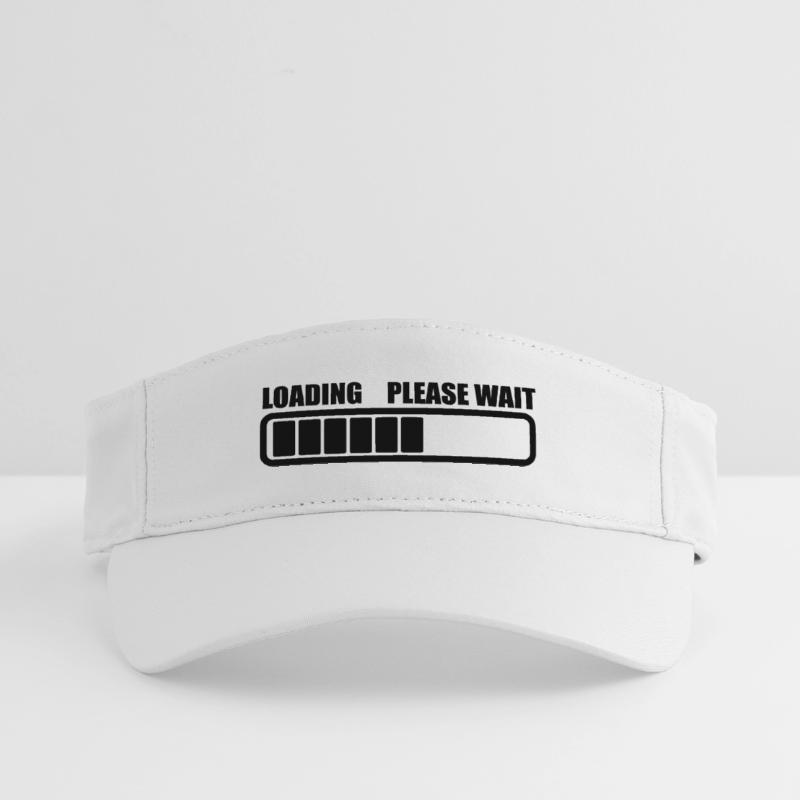 Loading wait a while Recycled Sun Visor Cap