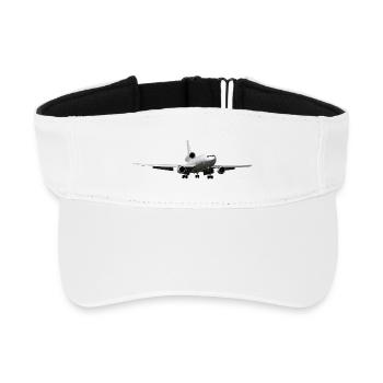 DC-10 - Recyceltes Visor Cap - Weiß - Vorne