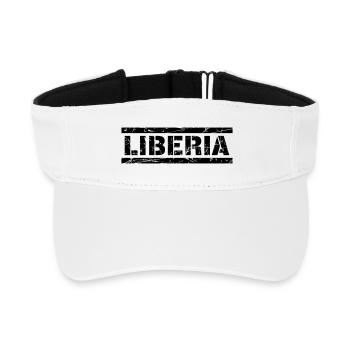 Liberia - Recyceltes Visor Cap - Weiß - Vorne