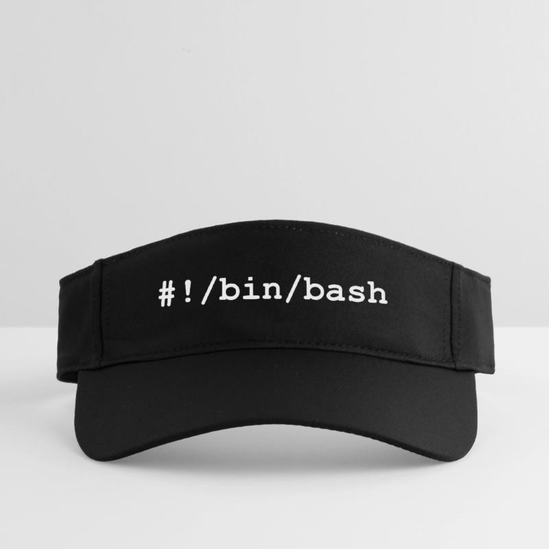 Bash / Bourne-Again Shell in Linux and Unix Recycled Sun Visor Cap