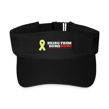 Bring them home NOW! - Recyceltes Visor Cap - Schwarz - Vorne