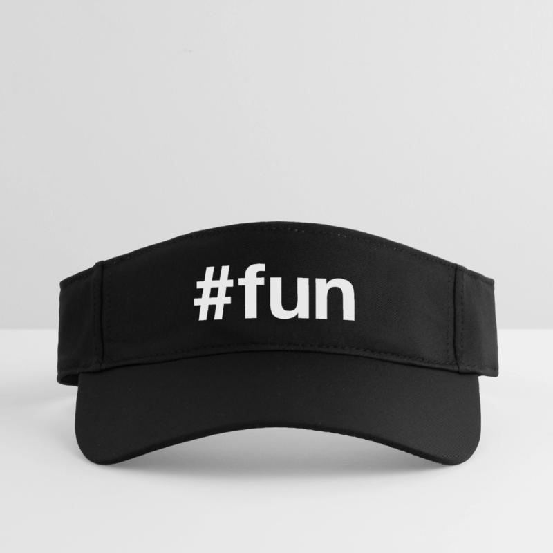 FUN Spass Hashtag Recycled Sun Visor Cap