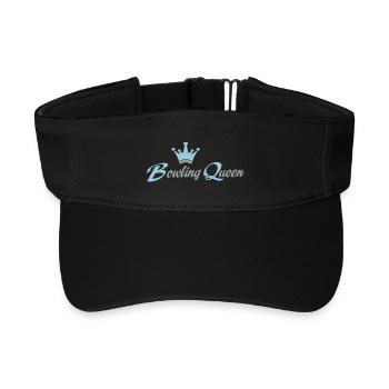 bowling - Recycled Sun Visor Cap - black - Front