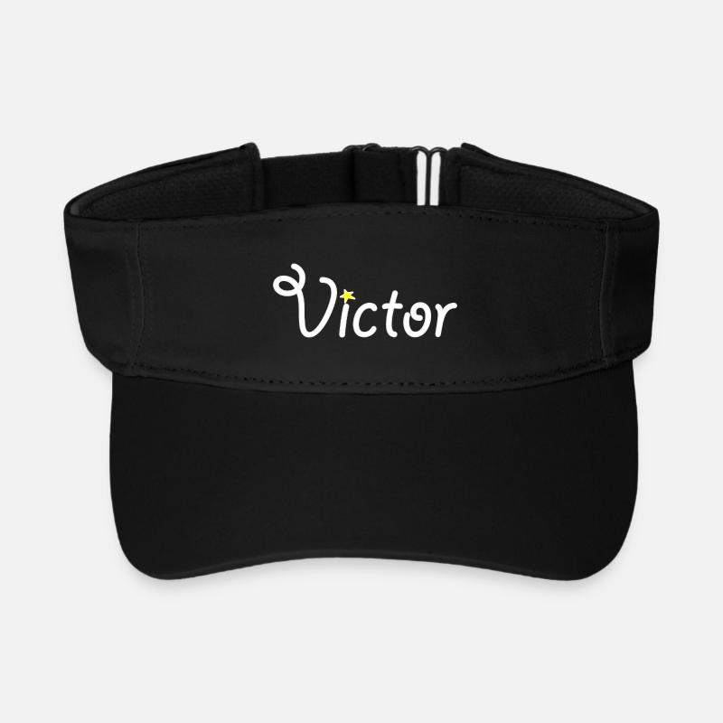 Sieger - Recyceltes Visor Cap - Schwarz
