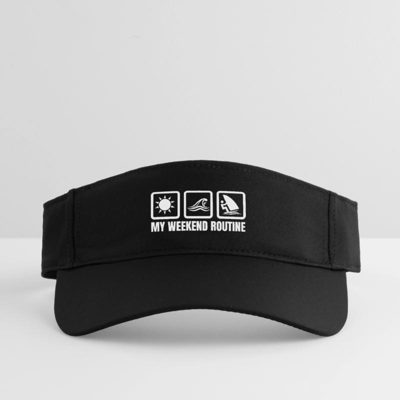 My weekend routine Recycled Sun Visor Cap