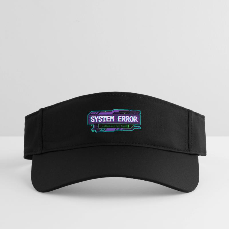 System Error – coffee.exe not found Recyceltes Visor Cap