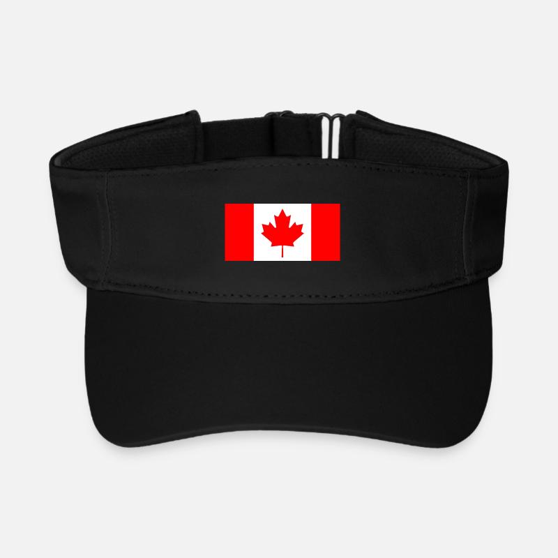 Canada - Visière de sport recyclée - noir