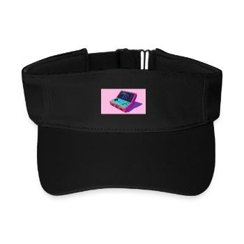 Console fraîche - Visière de sport recyclée - noir - Devant