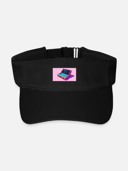 Console fraîche - Visière de sport recyclée - noir