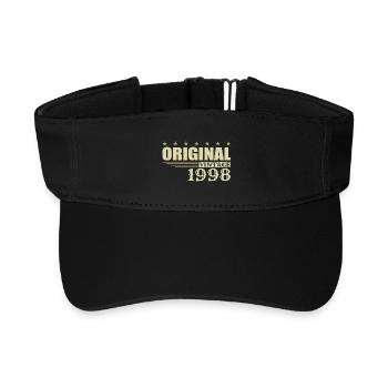 1998 Anniversaire - 1998 - Visière de sport recyclée - noir - Devant