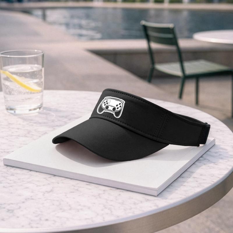 Videospiel Controller Zeichnung Recyceltes Visor Cap